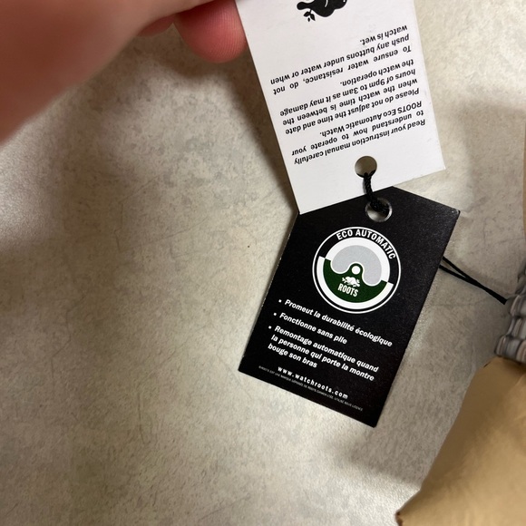 Roots Eco Automatic men’s silver watch ultra rare and new - Picture 7 of 9